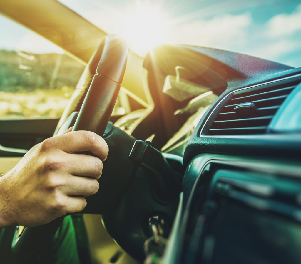 driving on a sunny day - Car Air Conditioning Dunkfield