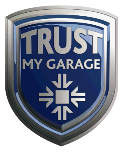 Trust My Garage Logo - MOT | Tyres | Terraclean